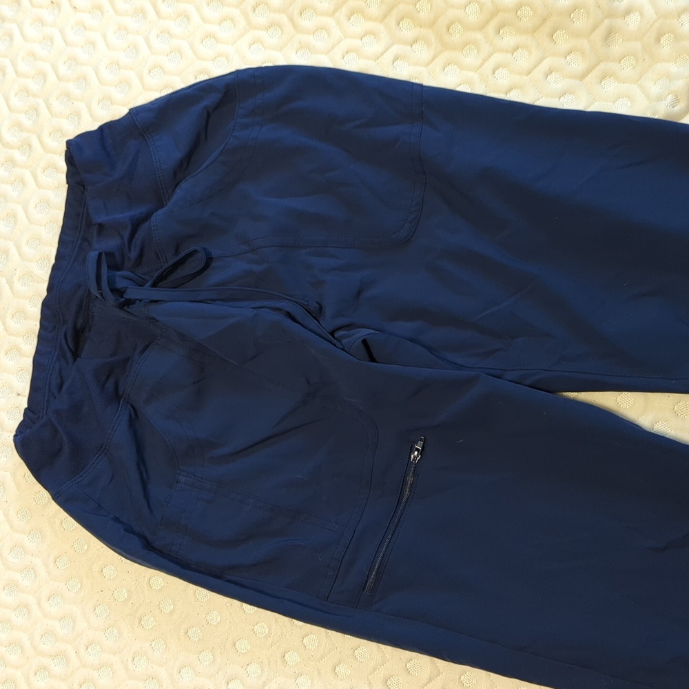 Navy Scrub Joggers
